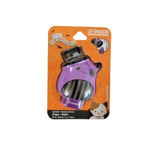New Halloween Squishmellows Lip Smacker- grape 0.26 oz
